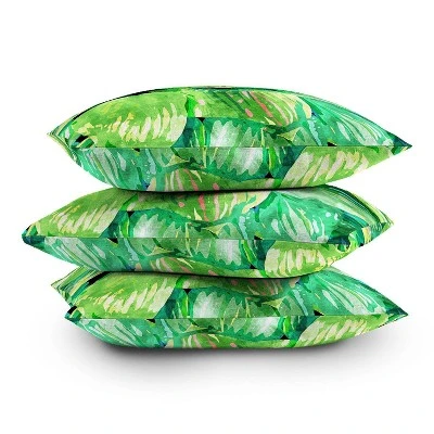 16"x16" 83 Colors Of The Jungle Square Throw Pillow Oranges - Deny Designs 5 16"x16" 83 Colors Of The Jungle Square Throw Pillow Oranges - Deny Designs - Image 3