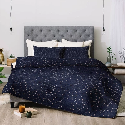 Dash And Ash Starry Night Comforter Set - Deny Designs 4 Dash And Ash Starry Night Comforter Set - Deny Designs - Image 2
