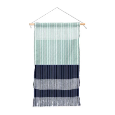 Color Poems Color Block Lines XI Fiber Wall Hanging - Deny Designs 5 Color Poems Color Block Lines XI Fiber Wall Hanging - Deny Designs - Image 3