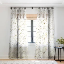 Nature Magick Metallic Gold Terrazzo Sparkle Single Panel Sheer Window Curtain - Deny Designs 13 Nature Magick Metallic Gold Terrazzo Sparkle Single Panel Sheer Window Curtain - Deny Designs -Home Decor Store GUEST 0453ac65 f722 4626 9a35 3c9ead6f4673