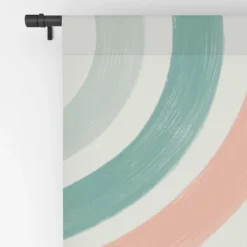 Emanuela Carratoni Double Retro Rainbows Single Panel Room Darkening Window Curtain 120" X 50" - Deny Designs -Home Decor Store GUEST 04a2fed3 2505 48e7 a095 d5198fa136aa