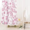 Deny Designs Melly Terpening Cherry Blossom In White Shower Curtain 1 Deny Designs Melly Terpening Cherry Blossom In White Shower Curtain -Home Decor Store GUEST 06885e9e 0710 4244 971b 2a11d6d83f4f