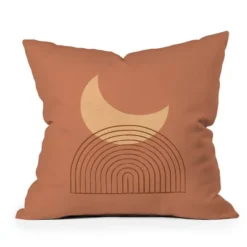 Deny Designs Moonlight Mountain Square Outdoor Throw Pillow Orange -Home Decor Store GUEST 06f8698c 1678 4edb 8396 642547c4415b