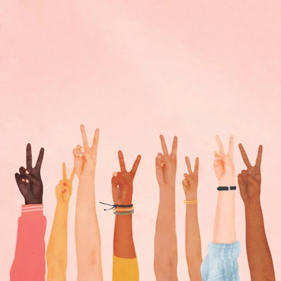 Nadja Peace Heavy Shower Curtain - Deny Designs 4 Nadja Peace Heavy Shower Curtain - Deny Designs - Image 2