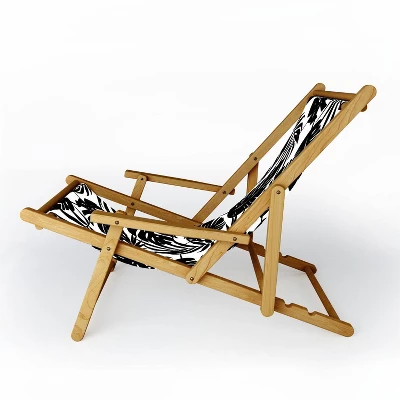 Heather Dutton Urban Jungle White Sling Chair - Deny Designs 3 Heather Dutton Urban Jungle White Sling Chair - Deny Designs