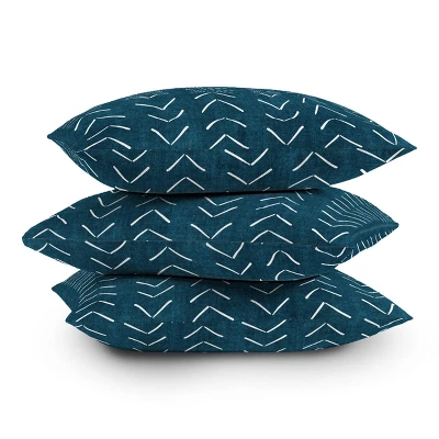 Becky Bailey Mud Cloth Big Arrows Square Throw Pillow Teal - Deny Designs 5 Becky Bailey Mud Cloth Big Arrows Square Throw Pillow Teal - Deny Designs - Image 3