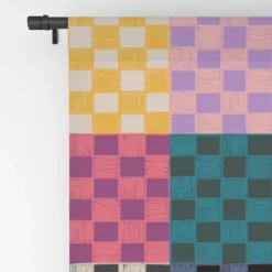 Schatzi Brown Alice Check Multi 84" X 50" Single Panel Blackout Window Curtain - Deny Designs 8 Schatzi Brown Alice Check Multi 84" X 50" Single Panel Blackout Window Curtain - Deny Designs -Home Decor Store GUEST 0fe0bc9a 4b6a 4a8d aae1 896350a3c4c3