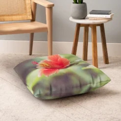 Bree Madden Hibiscus Square Floor Pillow - Deny Designs -Home Decor Store GUEST 119395f9 3b38 4c85 af79 b290ac67f66c