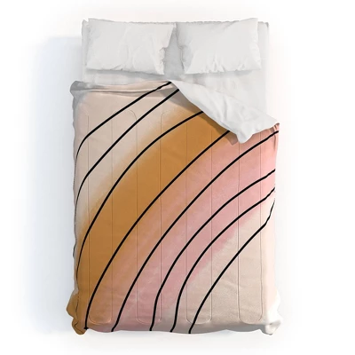 Aleeya Jones Watercolor Rainbow Comforter Set - Deny Designs 6 Aleeya Jones Watercolor Rainbow Comforter Set - Deny Designs - Image 4