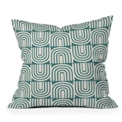 Deny Designs Heather Dutton Refraction Rainbow Square Outdoor Throw Pillow Teal/Cream 11 Deny Designs Heather Dutton Refraction Rainbow Square Outdoor Throw Pillow Teal/Cream -Home Decor Store GUEST 1354990d 984e 4ce5 a355 a0f898bef86a