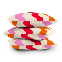 16"x16" Deny Designs Angela Minca Lines Outdoor Throw Pillow Orange/Red: Abstract Design, Polyester, Square Shape 8 16"x16" Deny Designs Angela Minca Lines Outdoor Throw Pillow Orange/Red: Abstract Design, Polyester, Square Shape -Home Decor Store GUEST 16db9175 1a83 4f58 bdb1 f62029ed6ddb 1