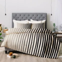 Alisa Galitsyna Vertical Lines Comforter Set Black - Deny Designs 10 Alisa Galitsyna Vertical Lines Comforter Set Black - Deny Designs -Home Decor Store GUEST 172a901c 9fbe 4553 8c6d 4dc996ab9a66
