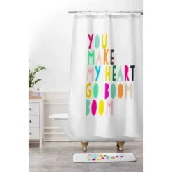 Hello Sayang You Make My Heart Go Boom Boom Bath Rugs And Mats White 24" X 36" - Deny Designs 7 Hello Sayang You Make My Heart Go Boom Boom Bath Rugs And Mats White 24" X 36" - Deny Designs -Home Decor Store GUEST 176ce398 6726 407f 8ffc d9189807ec84