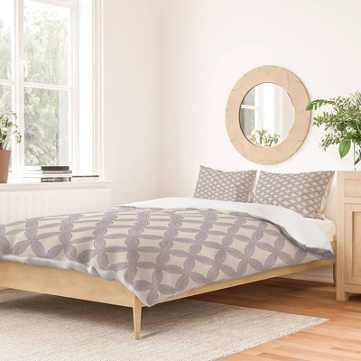 Deny Designs Holli Zollinger JUNGLIA WEAVE Duvet Cover Set Gray 3 Deny Designs Holli Zollinger JUNGLIA WEAVE Duvet Cover Set Gray