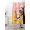 New Friends 2 Shower Curtain Orange - Deny Designs -Home Decor Store GUEST 192c3495 3a34 4cc3 9f69 cb303bde1c72