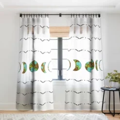 Allie Falcon Aztec Moon Single Panel Sheer Window Curtain - Deny Designs -Home Decor Store GUEST 1be821cc 675b 4ca3 96f0 2dbb1c867f13