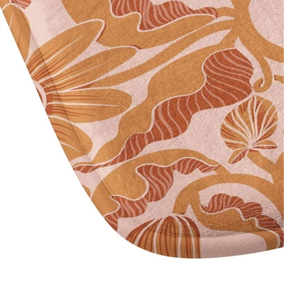 Sewzinski Monochrome Florals Heavy Memory Foam Bath Mat - Deny Designs 4 Sewzinski Monochrome Florals Heavy Memory Foam Bath Mat - Deny Designs - Image 2