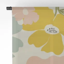 Gale Switzer Happiness Blooms Single Panel Sheer Window Curtain - Deny Designs -Home Decor Store GUEST 1eb7bf3a fe92 4629 bc11 894233806fb6