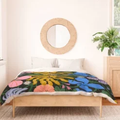 Deny Designs Megan Galante Merrick Floral Duvet Cover Bedding Set Blue 6 Deny Designs Megan Galante Merrick Floral Duvet Cover Bedding Set Blue -Home Decor Store GUEST 1f6f926a 0bdf 4cf1 ba0b a46f38b5ba44