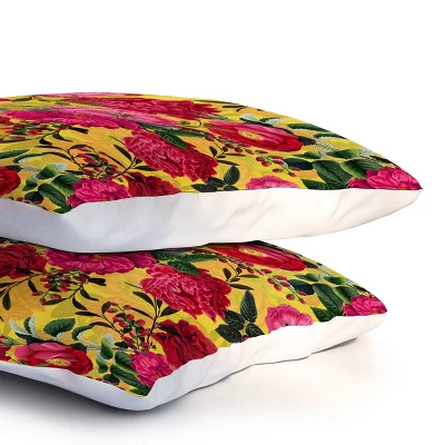 Deny Designs 3pc Full/Queen Vintage Love Vintage Shabby Chic Summer Comforter And Pillow Sham Set Pink: Non-Woven, Polyester Fill, Machine Washable 7 Deny Designs 3pc Full/Queen Vintage Love Vintage Shabby Chic Summer Comforter And Pillow Sham Set Pink: Non-Woven, Polyester Fill, Machine Washable - Image 5