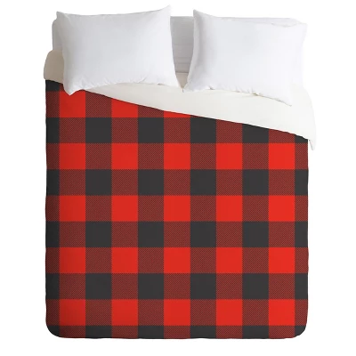 Zoe Wodarz Winter Cabin Plaid Duvet Cover 6 Zoe Wodarz Winter Cabin Plaid Duvet Cover - Image 4