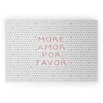 Orara Studio More Amor Quote Rose Gold Looped Vinyl Welcome Mat - Society6 8 Orara Studio More Amor Quote Rose Gold Looped Vinyl Welcome Mat - Society6 - Image 6