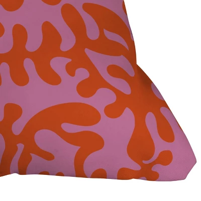 16"x16" Camilla Foss Shapes Square Throw Pillow Pink - Deny Designs 4 16"x16" Camilla Foss Shapes Square Throw Pillow Pink - Deny Designs - Image 2