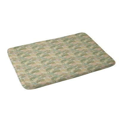 Bohemian Walk Memory Foam Bath Mat Beige - Deny Designs 3 Bohemian Walk Memory Foam Bath Mat Beige - Deny Designs