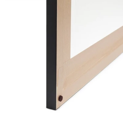 Abstract By Brije Coastal Nights Framed Wall Canvas White/Blue - Deny Designs 3 Abstract By Brije Coastal Nights Framed Wall Canvas White/Blue - Deny Designs