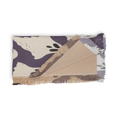 Avenie Halloween Ghosts 56"x46" Woven Throw Blanket - Deny Designs 5 Avenie Halloween Ghosts 56"x46" Woven Throw Blanket - Deny Designs - Image 3