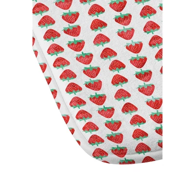 Kelli Murray Poppies Memory Foam Bath Mat Green - Deny Designs 4 Kelli Murray Poppies Memory Foam Bath Mat Green - Deny Designs - Image 2