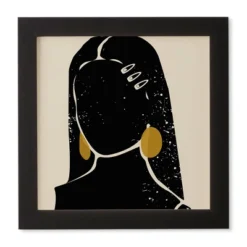 Domonique Brown Black Hair No. 3 Framed Wall Art Black - Deny Designs 9 Domonique Brown Black Hair No. 3 Framed Wall Art Black - Deny Designs -Home Decor Store GUEST 34efb2e0 3594 4ebd b07e 1657ab2b36c7