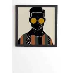 Domonique Brown Black Hair No. 7 Framed Wall Art Black - Deny Designs 12 Domonique Brown Black Hair No. 7 Framed Wall Art Black - Deny Designs -Home Decor Store GUEST 38137dcf 7a69 4c81 bbbe 7012c4b983d1