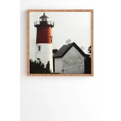 Chelsea Victoria Nauset Beach Lighthouse Bamboo Framed Wall Art - Deny 7 Chelsea Victoria Nauset Beach Lighthouse Bamboo Framed Wall Art - Deny - Image 5