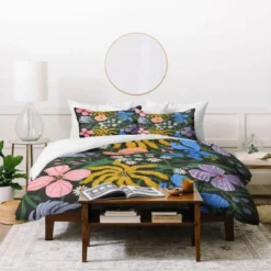 Deny Designs Megan Galante Merrick Floral Duvet Cover Bedding Set Blue 7 Deny Designs Megan Galante Merrick Floral Duvet Cover Bedding Set Blue -Home Decor Store GUEST 3ae58172 2016 4d74 b947 7050c57c23a0