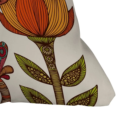 16"x16" Valentina Ramos In The Garden Square Throw Pillow Pink - Deny Designs 4 16"x16" Valentina Ramos In The Garden Square Throw Pillow Pink - Deny Designs - Image 2