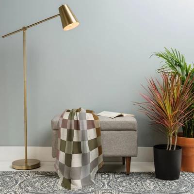 Ninola Design Multicolored Checker Natural Woven Throw Blanket - Deny Designs 8 Ninola Design Multicolored Checker Natural Woven Throw Blanket - Deny Designs - Image 6