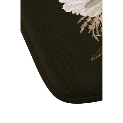 Iveta Abolina Damaris Night Bath Mat Dark Green - Deny Designs 4 Iveta Abolina Damaris Night Bath Mat Dark Green - Deny Designs - Image 2