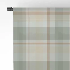 Lisa Argyropoulos Light Cottage Plaid Single Panel Sheer Window Curtain - Deny Designs -Home Decor Store GUEST 3f8e32c1 f811 48ca 85be 8347c61daf38