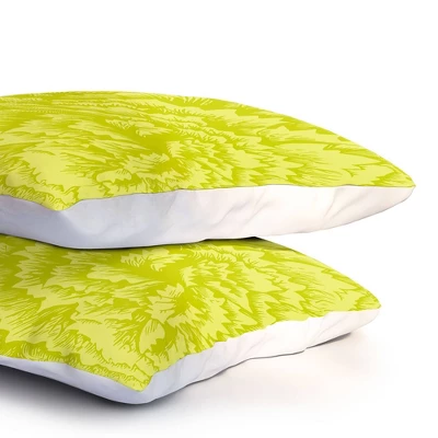 Caroline Okun Lucent Lightweight Pillowcase Standard Lime - Deny Designs 4 Caroline Okun Lucent Lightweight Pillowcase Standard Lime - Deny Designs - Image 2