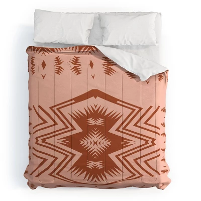 Holli Zollinger Colorado Blush Comforter Set Pink - Deny Designs 6 Holli Zollinger Colorado Blush Comforter Set Pink - Deny Designs - Image 4