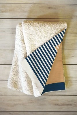 Sheila Wenzel-Ganny Cool Color Palette Pattern 50" X 60" Fleece Blanket - Deny Designs 3 Sheila Wenzel-Ganny Cool Color Palette Pattern 50" X 60" Fleece Blanket - Deny Designs