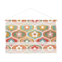 Emanuela Carratoni Vintage Floral Geometric Fiber Wall Hanging - Deny Designs -Home Decor Store GUEST 436cbac0 e7a3 4420 bed1 e6db2d710c62