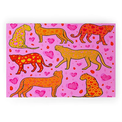 Doodle By Meg Valentine Leopard Print Welcome Mat - Society6 5 Doodle By Meg Valentine Leopard Print Welcome Mat - Society6 - Image 3
