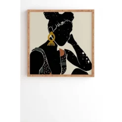 Domonique Brown Black Hair No. 6 Framed Wall Art Bamboo - Deny Designs 9 Domonique Brown Black Hair No. 6 Framed Wall Art Bamboo - Deny Designs -Home Decor Store GUEST 478c142a a1e4 465f aed1 930ff748ab0e