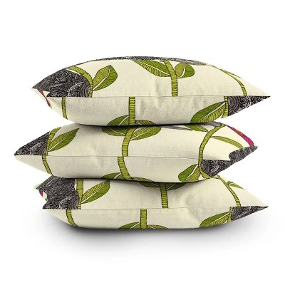 16"x16" Valentina Ramos Aaron Square Throw Pillow Pink - Deny Designs 5 16"x16" Valentina Ramos Aaron Square Throw Pillow Pink - Deny Designs - Image 3