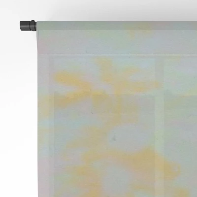 SunshineCanteen Gentle Flowers Single Panel Sheer Window Curtain - Deny Designs 5 SunshineCanteen Gentle Flowers Single Panel Sheer Window Curtain - Deny Designs - Image 3