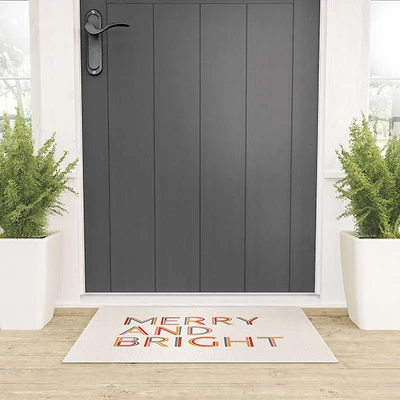 Rachel Szo Merry And Bright Light Looped Vinyl Welcome Mat - Society6 3 Rachel Szo Merry And Bright Light Looped Vinyl Welcome Mat - Society6