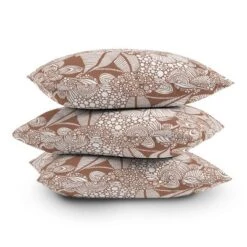 18"x18" Deny Designs Valentina Ramos Rachel Mocha Square Outdoor Throw Pillow White -Home Decor Store GUEST 546d2f34 336d 43dd 9efb 48c217c66122
