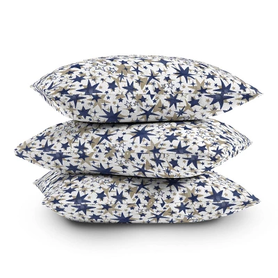 26"x26" Deny Designs Marta Barragan Camarasa Starry Sky Outdoor Throw Pillow Blue: Abstract Design, Polyester Fill 5 26"x26" Deny Designs Marta Barragan Camarasa Starry Sky Outdoor Throw Pillow Blue: Abstract Design, Polyester Fill - Image 3